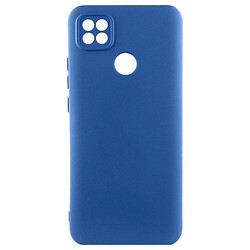 Чехол (накладка) Xiaomi Redmi 10a / Redmi 9C, GETMAN Liquid Silk, Navy Blue, Синий