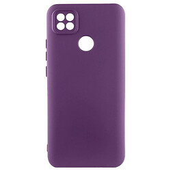 Чехол (накладка) Xiaomi Redmi 10a / Redmi 9C, GETMAN Liquid Silk, Фиолетовый