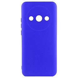 Чехол (накладка) Xiaomi Poco C61 / Redmi A3, GETMAN Liquid Silk, Iris, Синий
