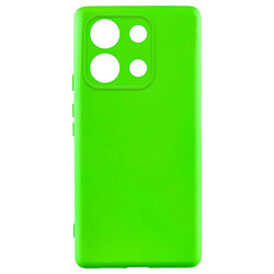 Чехол (накладка) Xiaomi Poco M6 Pro / Redmi Note 13 Pro, GETMAN Liquid Silk, Neon Green, Салатовый