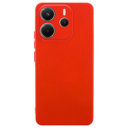 Чехол (накладка) Xiaomi Redmi Note 14, GETMAN Liquid Silk, Красный