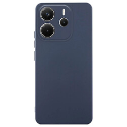 Чехол (накладка) Xiaomi Redmi Note 14, GETMAN Liquid Silk, Midnight Blue, Синий