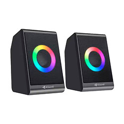 Колонки для комп'ютера Kisonli X28, Чорний