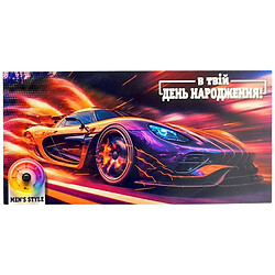 Конверт вітальний, для грошей, 16.5х9х0,5 см, FIESTA