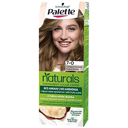 Крем-краска для волос стойкая Palette Naturals "Средне-русый", 7-0