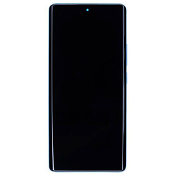 Дисплей (экран) Xiaomi Redmi Note 14 Pro 4G, С сенсорным стеклом, С рамкой, Amoled, Синий