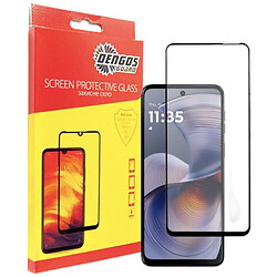Защитное стекло Motorola G55, Dengos, Черный
