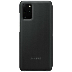 Чохол (книга) Samsung G985 Galaxy S20 Plus, Samsung LED View Cover, Чорний