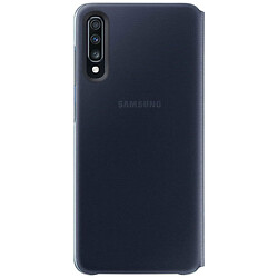 Чохол (книга) Samsung A705 Galaxy A70 / A707 Galaxy A70s, Samsung Wallet Cover, Чорний