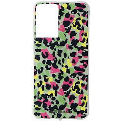 Чохол (накладка) Samsung G998 Galaxy S21 Ultra, Case-Mate Tough Prints, Neon Cheetah, Різнокольоровий