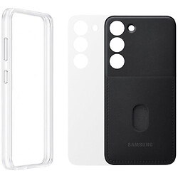 Чохол (накладка) Samsung S911 Galaxy S23, Samsung Frame Cover, Чорний