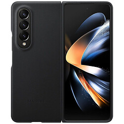 Чехол (накладка) Samsung F936 Galaxy Fold 4 5G, Samsung Leather Cover, Черный