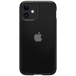 Чехол (накладка) Apple iPhone 12 Mini, Spigen Crystal Hybrid, Matte Black, Черный