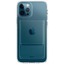 Чохол (накладка) Apple iPhone 12 / iPhone 12 Pro, Spigen Crystal Slot, Crystal Clear, Прозорий