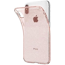 Чохол (накладка) Apple iPhone XS Max, Spigen Liquid Crystal Glitter, Рожевий