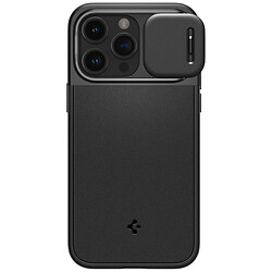 Чехол (накладка) Apple iPhone 15 Pro Max, Spigen Optik Armor MagFit, MagSafe, Черный