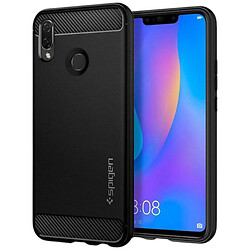 Чехол (накладка) Huawei Nova 3i / P Smart Plus, Spigen Rugged Armor, Черный