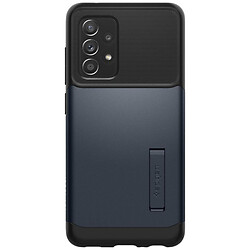 Чехол (накладка) Samsung A525 Galaxy A52 / A526 Galaxy A52, Spigen Slim Armor, Metal Slate, Черный