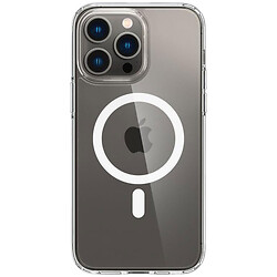 Чохол (накладка) Apple iPhone 14 Pro, Spigen Ultra Hybrid MagFit, MagSafe, Білий