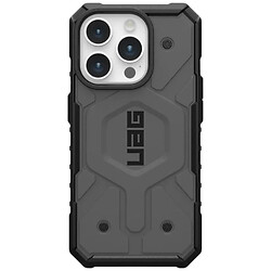 Чохол (накладка) Apple iPhone 15 Pro, Urban Armor Gear Pathfinder, MagSafe, Срібний