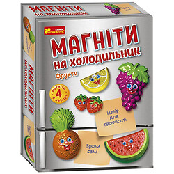 Набор для творчества "Магниты на холодильник: Фрукты", Ранок