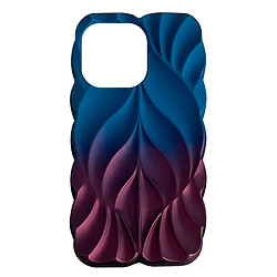 Чохол (накладка) Apple iPhone 16 Pro Max, Epik Leaf, Navy Blue-Plum