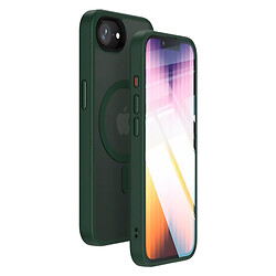 Чехол (накладка) Apple iPhone 16e, Epik Metal Buttons Colorful, MagSafe, Зеленый