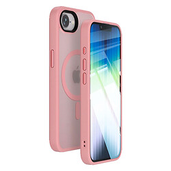 Чехол (накладка) Apple iPhone 16e, Epik Metal Buttons Colorful, MagSafe, Розовый