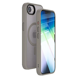 Чехол (накладка) Apple iPhone 16e, Epik Metal Buttons Colorful, MagSafe, Серый