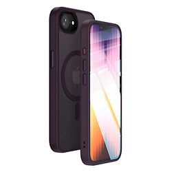 Чохол (накладка) Apple iPhone 16e, Epik Metal Buttons Colorful, MagSafe, Фіолетовий