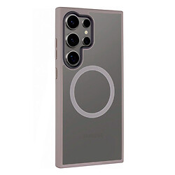 Чехол (накладка) Samsung Galaxy S25 Ultra, Epik Metal Buttons Colorful, MagSafe, Серый