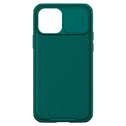 Чохол (накладка) Apple iPhone 14 Pro, Nillkin Camshield, Dark Green, Зелений