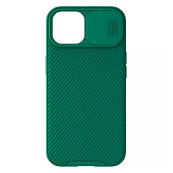 Чохол (накладка) Apple iPhone 15, Nillkin Camshield, Deep Green, Зелений