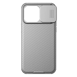 Чехол (накладка) Apple iPhone 15 Pro, Nillkin Camshield, Titanium Gray, Серый