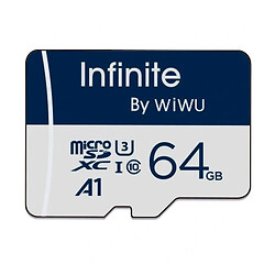 Карта памяти WIWU Wi-FC004 Infinite, 64 Гб., Синий