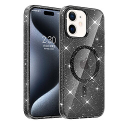 Чохол (накладка) Apple iPhone 11, Epik Eclipse Sparkle, MagSafe, Чорний