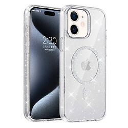 Чехол (накладка) Apple iPhone 11, Epik Eclipse Sparkle, MagSafe, Прозрачный