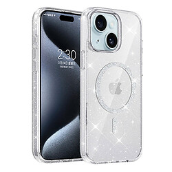 Чохол (накладка) Apple iPhone 13, Epik Eclipse Sparkle, MagSafe, Прозорий