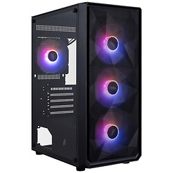 Корпус 1stPlayer FD3-M-BK-4F7, Черный