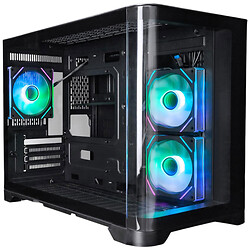 Корпус 1stPlayer UV6-BK-2FC7R-1FC7, Черный
