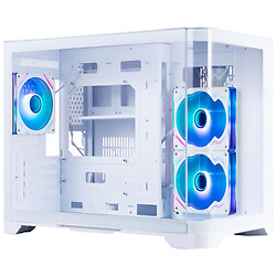 Корпус 1stPlayer UV6-WH-2FC7R-W-1FC7-W, Білий