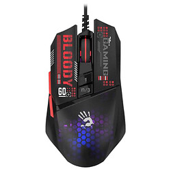 Мышь A4Tech Bloody W60 Max Mini Honeycomb, Черный