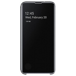 Чехол (книжка) Samsung G970 Galaxy S10e, Samsung Clear View Cover, Черный
