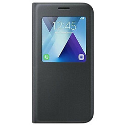 Чехол (книжка) Samsung A520 Galaxy A5 Duos, Samsung S View Standing Cover, Черный