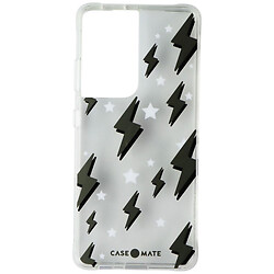 Чехол (накладка) Samsung G998 Galaxy S21 Ultra, Case-Mate Tough Prints, Thunder Bolts, Рисунок