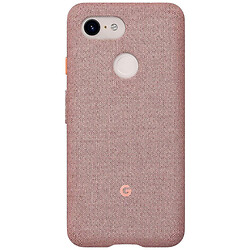 Чехол (накладка) Google PIXEL 3 XL, Google Official Fabric, Розовый