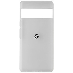 Чехол (накладка) Google Pixel 6 Pro, Google Official Fabric, Light Frost, Белый