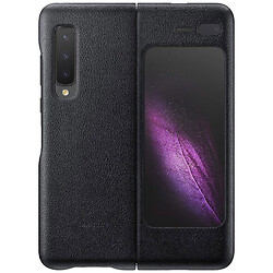 Чехол (накладка) Samsung F900 Galaxy Fold / F907 Galaxy Fold 5G, Samsung Leather Cover, Черный