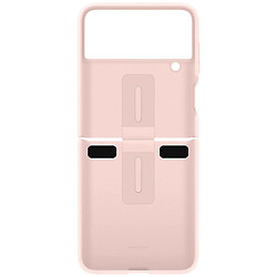 Чехол (накладка) Samsung F721 Galaxy Z Flip 4 5G, Samsung Silicone Cover with Ring, Розовый