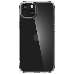 Чехол (накладка) Apple iPhone 15 Plus, Spigen Crystal Hybrid, Crystal Clear, Прозрачный